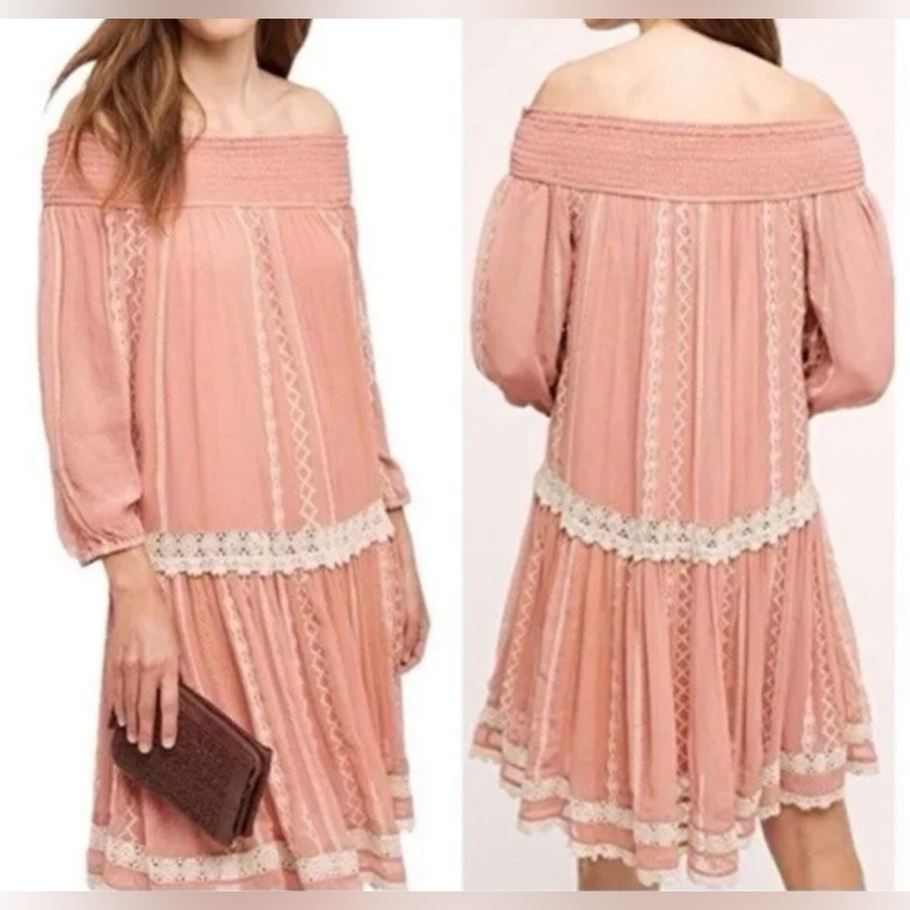 NWT Anthropologie Orchard Lace Dress by Floreat new size S